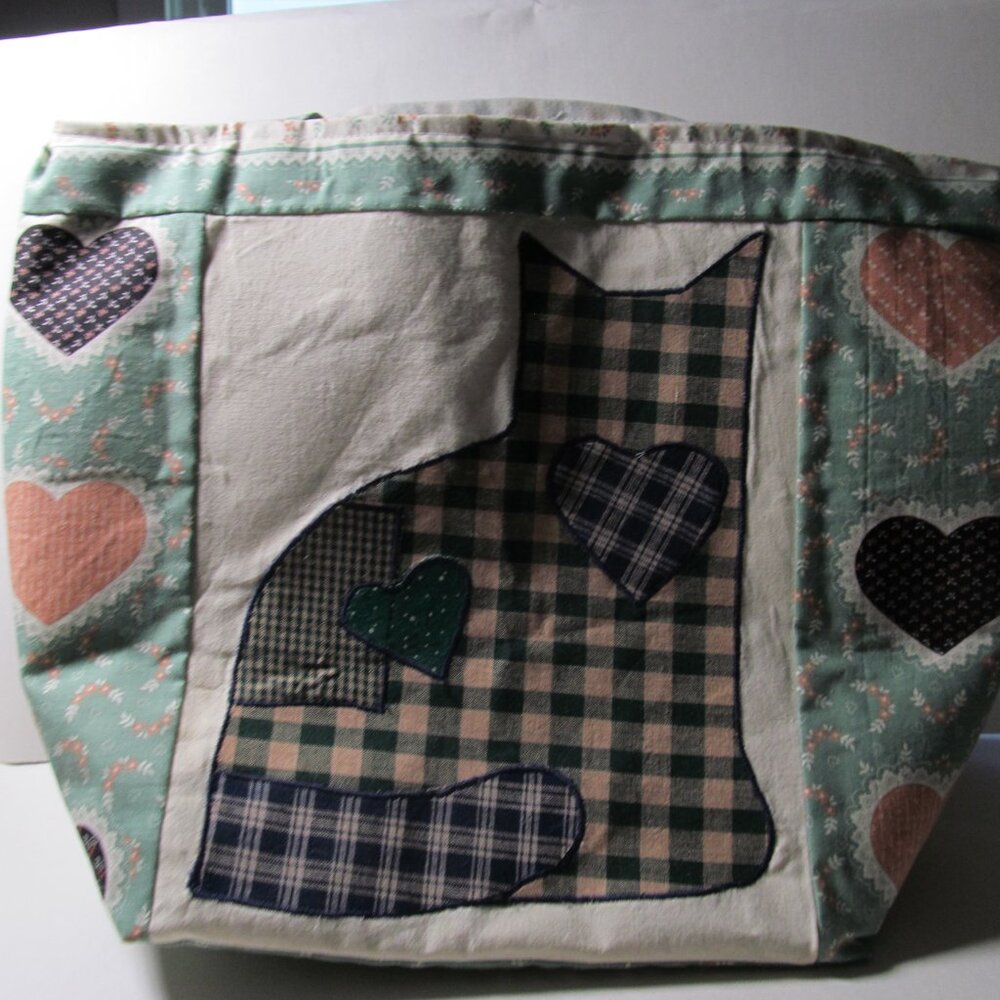 Patchwork Heart Tote Bag #5312026